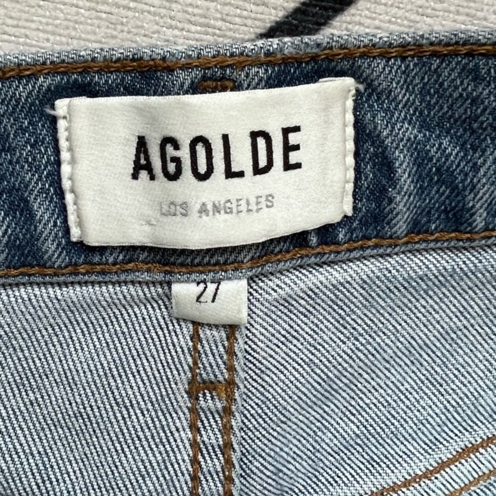 AGOLDE Riley Crop Jeans NWOT - Picture 6 of 11